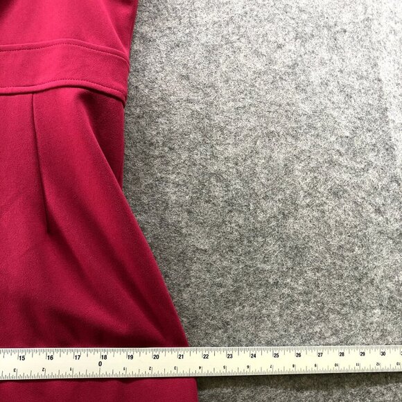 Lulus Wide Leg Jumpsuit Size L Evening of Intrigue Pink Sleeveless Formal Barbie - Picture 11 of 12